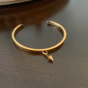 MVMT Gold played bangle